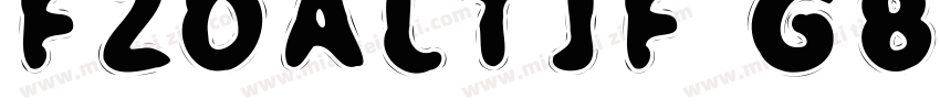 FZDALTJF GBK1 0字体转换